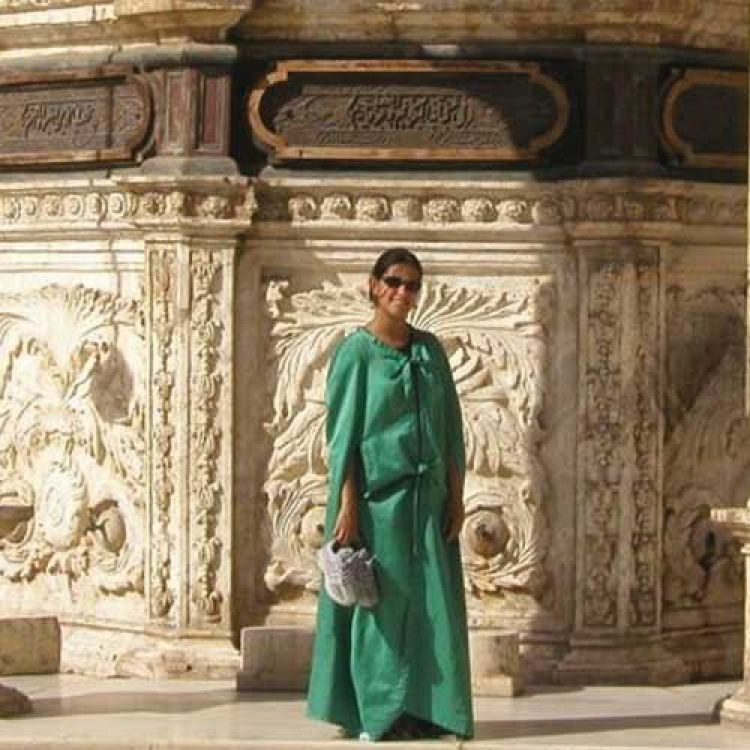 Tourist at Timeless Egypt