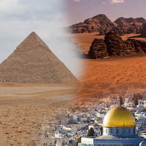 Holy Lands Tour Jordan, Jerusalem, Egypt